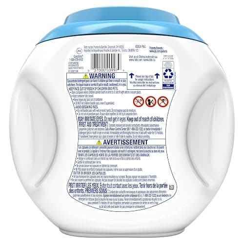 Tide PODS Free & Gentle Laundry Detergent Soap Pacs, 42 Count, Tide PODS Laundry Detergent (Packaging May Vary) thumbnail 13