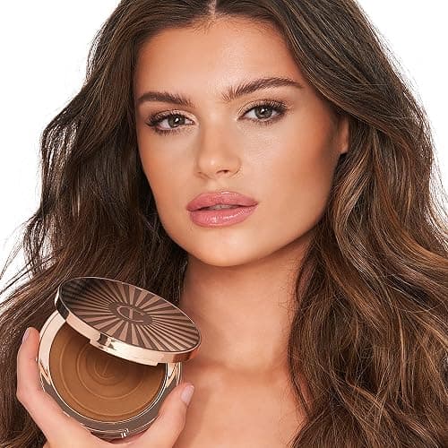 Charlotte Tilbury Beautiful Skin Face Makeup & Body Cream Bronzer - Hydrating Hyaluronic Acid & Pro Vitamin D3 to Blur for a Sun-Kissed Glow - Up to 16Hr Wear, Sweat & Humidity Proof thumbnail 5