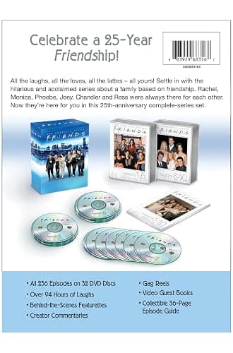 Friends: The Complete Series Collection (25th Anniversary/Repackaged/DVD) thumbnail 3