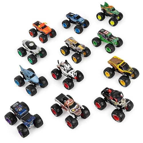 Monster Jam, Official 12-Pack of 1:64 Scale Die-Cast Monster Trucks for Boys and Girls, Kids Toys for Ages 4-6+, Amazon Exclusive thumbnail 4