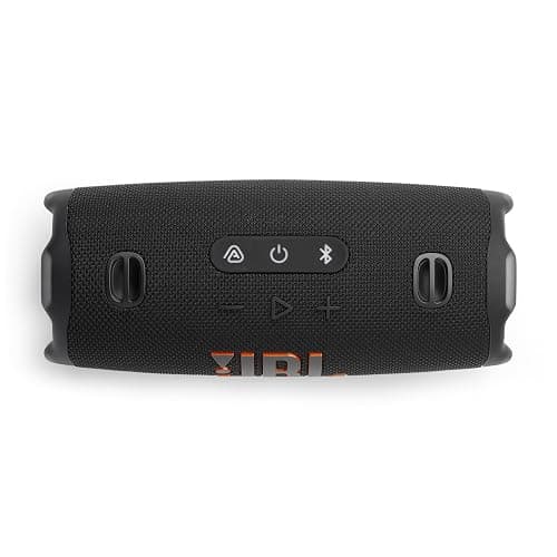 JBL Charge 6 - Portable Waterproof & Drop-Proof Bluetooth Speaker, Bold JBL Pro Sound with AI Sound Boost, 28Hrs of Playtime, Built-in powerbank & Comes with a Sturdy/Removable Carrying Strap (Black) thumbnail 2