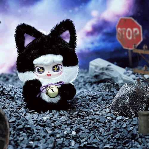 CALEMBOU Plush Blind Box, Cute Meow and Star Wish V2 Series Soft Stuffed Keychain, Kawaii Mystery Vinyl Bag Charms Collectible for Birthday Christmas thumbnail 7