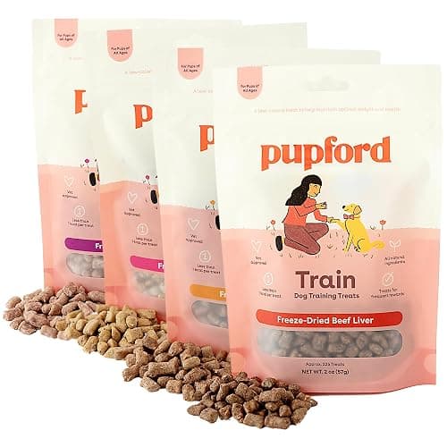 Pupford Freeze Dried Training Treats for Dogs& Puppies, 900+ Limited Ingredient Bites (Meat Bundle) - Image 1