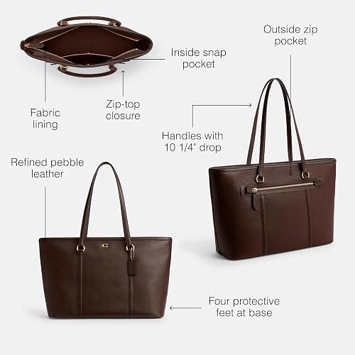 coach legacy zip tote thumbnail 3