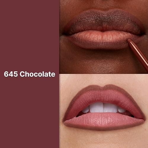 Revlon Colorstay Lip Liner Makeup with Built-in-Sharpener, Longwear Rich Colors, Smooth Application, 645 Chocolate, 0.01 oz thumbnail 2