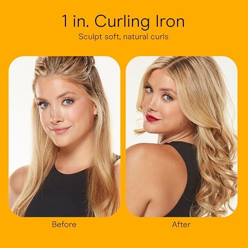 Conair Instant Heat 1-Inch Curling Iron, 1-Inch Barrel Produces Classic Curls, Hair Curler for Short, Medium, and Long Hair, 25 Heat Setting Curling Iron, Black thumbnail 9