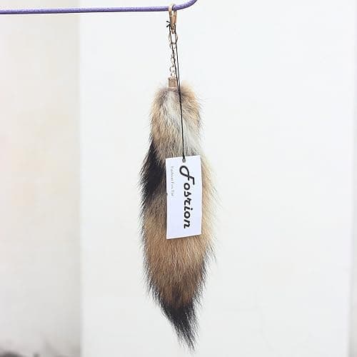 Chunxiao Fluffy Fox Tail Fur Cosplay Toy Cyote Prairie Wolf Tail thumbnail 5