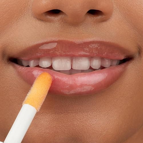 essence Hydra Kiss Lip Oil, Tinted Glossy Finish (02 | Honey, Honey!) | Hydrating Lip Gloss, Non-Sticky, with Hyaluronic Acid, Jojoba Oil, & Vitamin E; Vegan, Cruelty Free, Paraben Free, 0.13 fl oz thumbnail 4