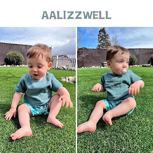 Aalizzwell Baby Swim Trunks, Toddler Infant Swimsuit Bathing Suit Beach Swimming Shorts thumbnail 2