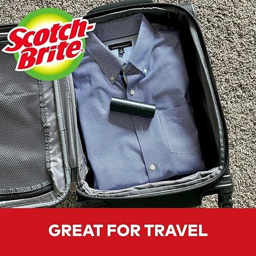 Scotch-Brite Mini Travel Lint Roller, Works Great On Pet Hair, 30 Sheets thumbnail 2