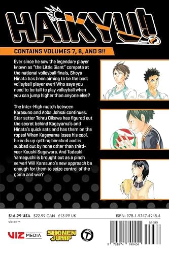 Haikyu!! (3-in-1 Edition), Vol. 3: Includes vols. 7, 8 & 9 thumbnail 2
