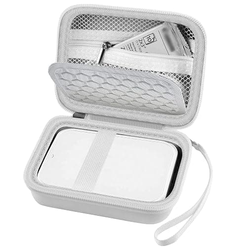 ALKOO Case for HP Sprocket 2x3 Portable Photo Printer, for Canon IVY, IVY 2, CLIQ, CLIQ+, CLIQ 2 Mini Instant Camera Photo Printer Carrying Case, Box with Mesh Pocket for Paper & Cable, Case Only - Image 1