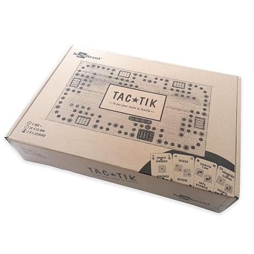 LEDELIRANT – TAC-TIK en Bois d’Hévéa – Plateau Magnétique Modulable – Jeu de Société Familial 2 à 6 Joueurs 4ans+ – Cartes Incluses – Fabrication Artisanale thumbnail 9