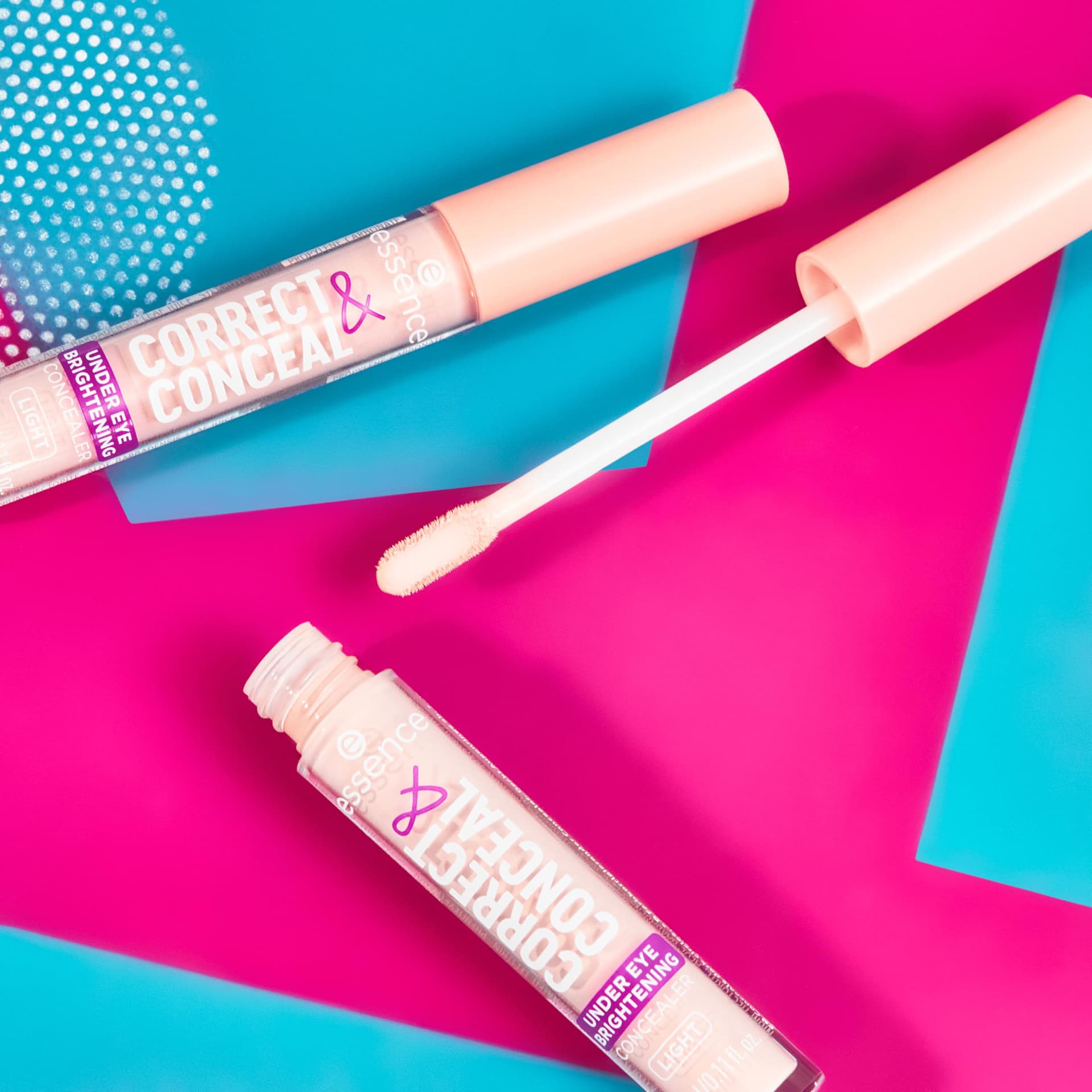 essence CORRECT & CONCEAL under eye brightening concealer 10 Light thumbnail 5