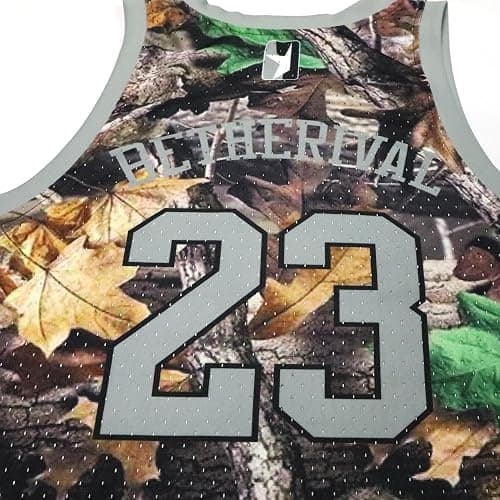 TPAZGHE Men's Graphic Lightweight Mesh Athletic Basketball Jersey Tank Top | Stylish Bold Prints, Breathable, Hip-hop, Quick-dry, Soft, Easy Care, Streetwear Style thumbnail 5