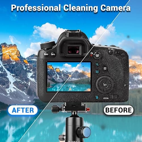 Aispour Camera Lens Cleaning Kit, 10-in-1 Camera Cleaning Kit | Camera Lens Cleaner and Camera Accessories, Includes Lens Cleaning Kit/Lens Cleaner/Lens Cleaning Pen/Soft Brush thumbnail 5