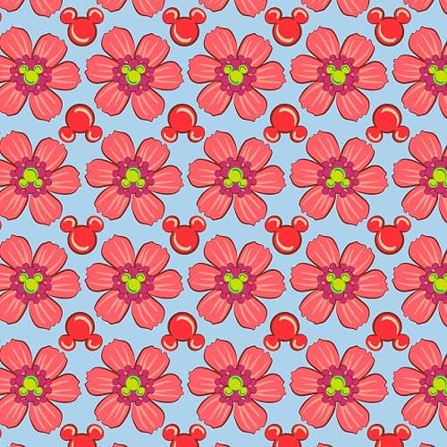 Vera Bradley Women's Disney Fleece Plush Travel Blanket, Mickey Meadow Daisy, One Size thumbnail 4