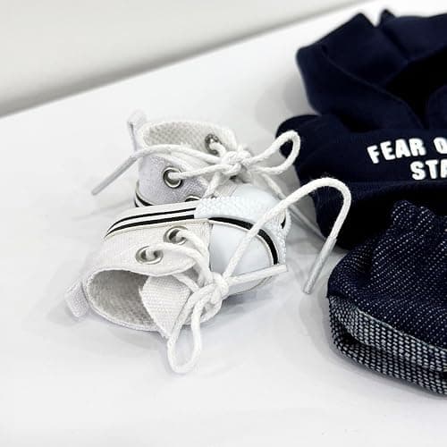 5-Piece Set Dolls Clothes - Fashion Style Outfit Set with Hoodies, Pants, Small Camera, Glasses, Canvas Shoes - 5 Piece Set thumbnail 3