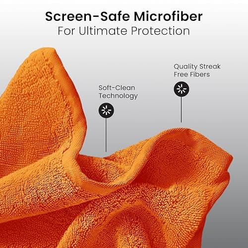 Screen Cleaner Spray - TV Screen Cleaner Spray and Microfiber Cloth kit, Computer Screen Cleaner & Car Screen Cleaner for TV, Monitor, Laptop, MacBook, iPad, iPhone and Electronic Devices - 2 Pack thumbnail 6