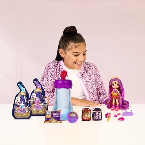 Magic Mixies Pixlings Deluxe Pack, Pippa The Firehorse Pixling. Now with Shimmer Reveal thumbnail 2