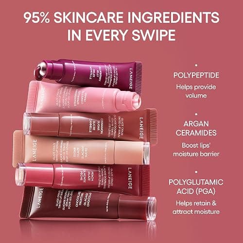 LANEIGE Glaze Craze Tinted Lip Serum: Hydrating Lip Serum for Glossy, Nourished Lips with Plumping Polypeptides thumbnail 7