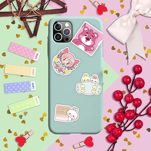 BulbaCraft Cutecore Stickers, Cute Anime Stickers for Water Bottle and Laptop - Cutecore Party Supplies & Decorations, Waterproof Vinyl Decals, Aesthetic Stickers, Gifts for Women & Men thumbnail 6