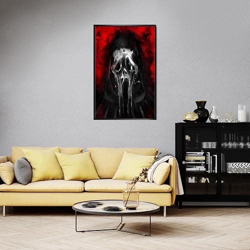 Scream halloween canvas posters thumbnail 4