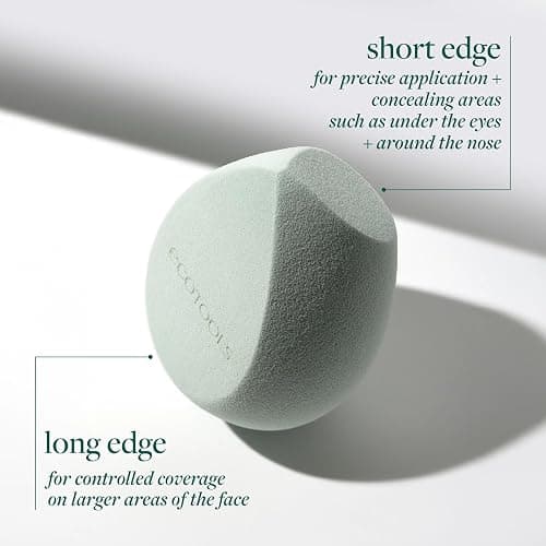 EcoTools Blurring Blender Makeup Sponge, Makeup Blending Sponge For Blurred Skin, For Liquid & Cream Foundation, Cloud Coverage Memory Foam, Eco Friendly, Latex Free, Cruelty-Free & Vegan 1 Count thumbnail 4