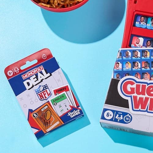 Guess Who? NFL Edition Board Game | Officially Licensed NFL Game for Kids and Families | Ages 6+ | 2 Players | 15 Mins. | Football Games thumbnail 10