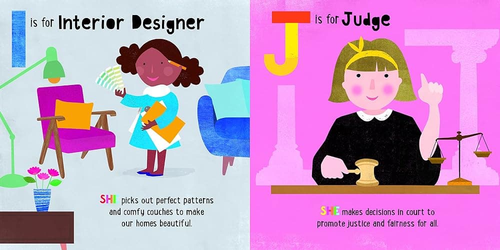 ABC for Me: ABC What Can She Be?: Girls can be anything they want to be, from A to Z (Volume 5) thumbnail 7