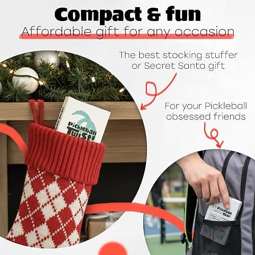 Pickleball Twist Card Game: A Hilarious High-Energy On-Court Challenge - The Ultimate Fun Gift for Pickleball Players of All Levels thumbnail 7