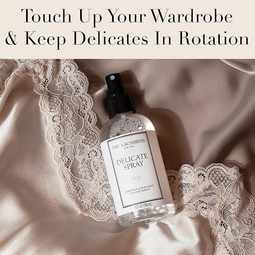 The Laundress Delicate Fabric Spray, Wrinkle Release Spray, Upholstery and Linen Spray, Silk & Lingerie Refresher, Lady Scent, Citrus, Rosewood, Musk, 8 Fl Oz thumbnail 5