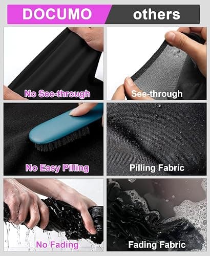 DOCUMO Girls Flare Leggings with Pocket - Bell Bottoms Full Length High Waist Yoga Pants Bootcut Athletic Leggings Teen Girls thumbnail 5