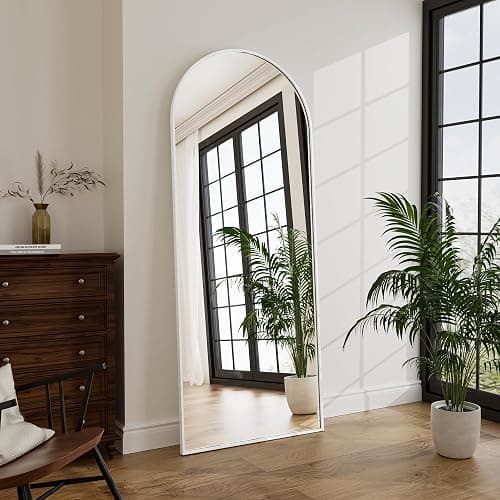Floor Length Mirror 71"x26"(White) thumbnail 3