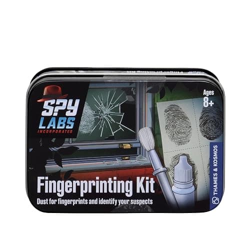 Thames & Kosmos Spy Labs Inc: Fingerprinting Kit Identify, Collect, Analyze Fingerprint Evidence | Essential Tools and Tricks of The Trade from The Detective Gear Experts for Young Investigators thumbnail 2