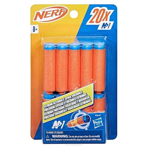 Nerf N Series N1 Darts, Includes 20 Refill Darts, Compatible Only with Nerf N Series Blasters, Outdoor Games, Ages 8+ thumbnail 11
