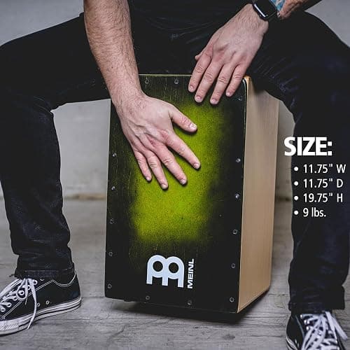 Snarecraft Cajon Box Drum with Internal Snares and Bass Tone for Acoustic Music — MADE IN EUROPE — Play with Your Hands, Baltic Birch, 2-YEAR WARRANTY thumbnail 6