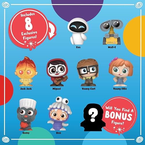 Disney Doorables Pixar Fest Collection Peek, Easter Basket Stuffers, Holiday Stocking Stuffers, Gifts, Presents, Officially Licensed Kids Toys for Ages 5 Up, Gifts and Presents by Just Play thumbnail 5