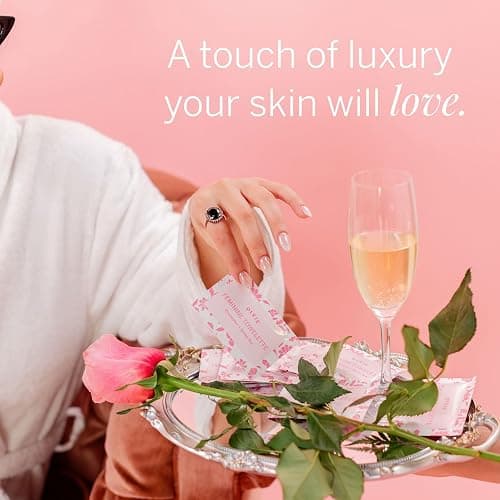 Pixie Feminine Wipes – Naturally Scented Rosewater + White Tea – Flushable, Biodegradable & pH Balanced – Individually Wrapped Wipes for On-The-Go – Cleaner for Menstrual Cups & Discs (2 Packs of 20) thumbnail 10