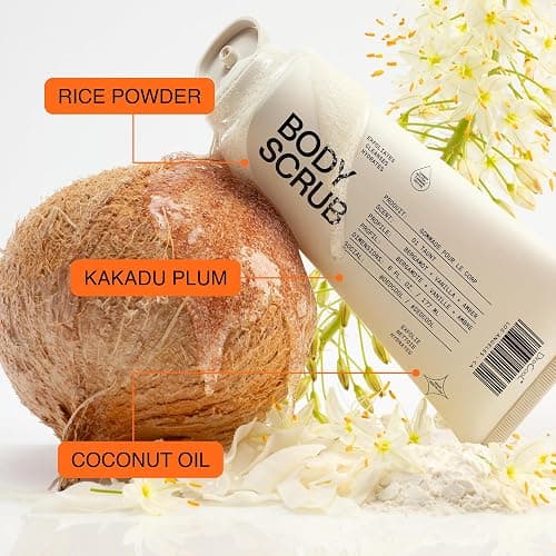 Dedcool Body Scrub Xtra Milk – Gentle Exfoliating Formula with Rice Powder, Kakadu Plum & Coconut Oil, Regular/Full Size thumbnail 4