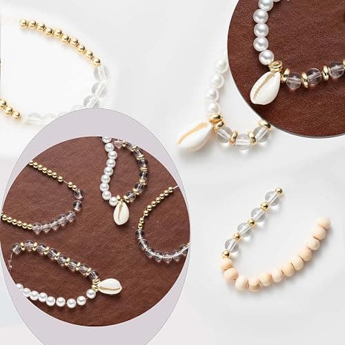 Xylise Jewelry Making Supplies Kit Natural Stone Beads for Irregular Natural Stone with for DIY Craft Bracelet Necklace Earrings for Adults (Transparent) thumbnail 5