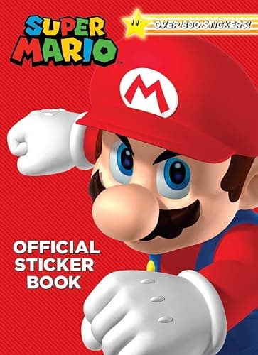 Super Mario Official Sticker Book (Nintendo®): Over 800 Stickers! - Image 1