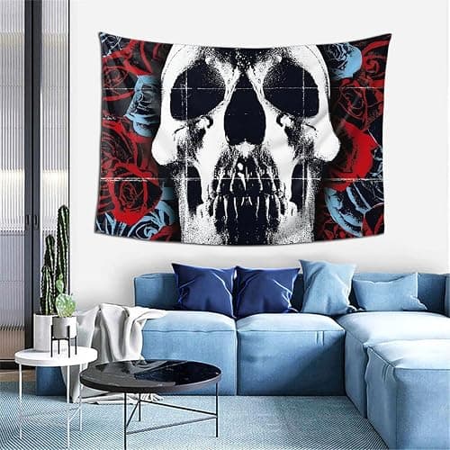 SIXJRYVCPT Tapestry Wall Hanging 60x40 Inches — Aesthetic Room Decor for Bedroom, Living Room & Dorm, Large Wall Art, Easy to Hang, Versatile Home Decoration, Gift for Her& Him thumbnail 6