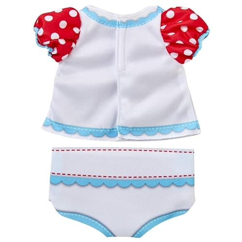 My Disney Nursery Baby Doll Clothes & Accessories, Minnie Diaper Accessory Pack Inspired by Disney's Beloved Minnie Mouse! Includes Doll T-Shirt, Doll diaper Cover, Clip With Charm thumbnail 5