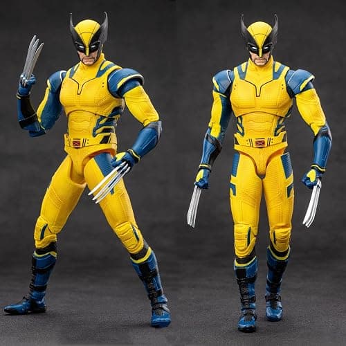 LonullyMege 7 inch Wolverine Movie Style Action Figure All Joints Movable Anime Toys|1/10 Scale Collectable Desktop Decoration with Lots of Accessories and Gift Set thumbnail 4