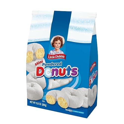 Little Debbie Powdered Mini Donuts, 10.0 OZ Bag thumbnail 7