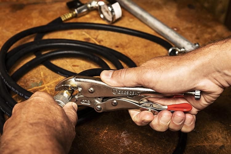 Crescent 5 Piece Curved & Long Nose Locking Plier Set | CLP5SETN-08 thumbnail 2