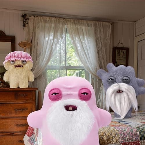 Fuggler Old Fogies 9-Inch Plush Toy (Oogah Boogah) by ZURU – Funny Ugly Monster Stuffed Animal with Human-Like Teeth, Collectible Plush for Kids, Tweens, Teens, Adults & Weird Toy Lovers thumbnail 4