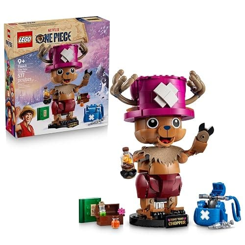 LEGO ONE PIECE Tony Tony Chopper 75643 | Building Toys for Boys & Girls, Ages 9+, Display Set for Bedroom or Book Shelf, 577 pieces, Gift for Birthdays - Image 1
