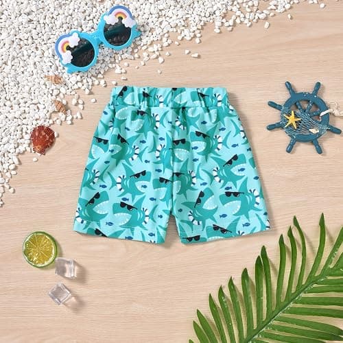 Aalizzwell Baby Swim Trunks, Toddler Infant Swimsuit Bathing Suit Beach Swimming Shorts thumbnail 8